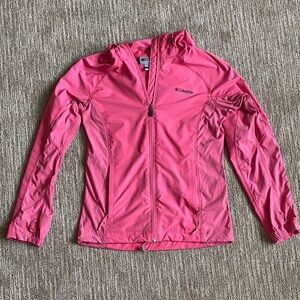 Columbia Titanium Pink Hooded Jacket